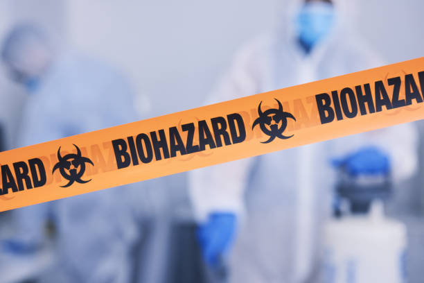 Professional Biohazard technician working in Madison, NC